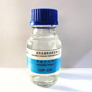 Poliol 220 de CASE para elastómero de poliuretano, adhesivos, selladores, recubrimientos impermeables y materiales de pavimentación