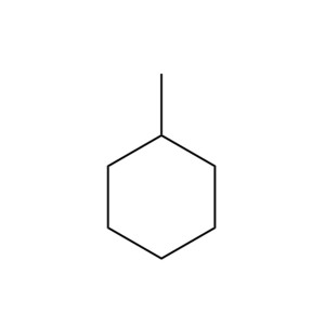 Metil ciclohexano C7H14 CAS NO.:108-87-2 Exterior: Líquido transparente incoloro